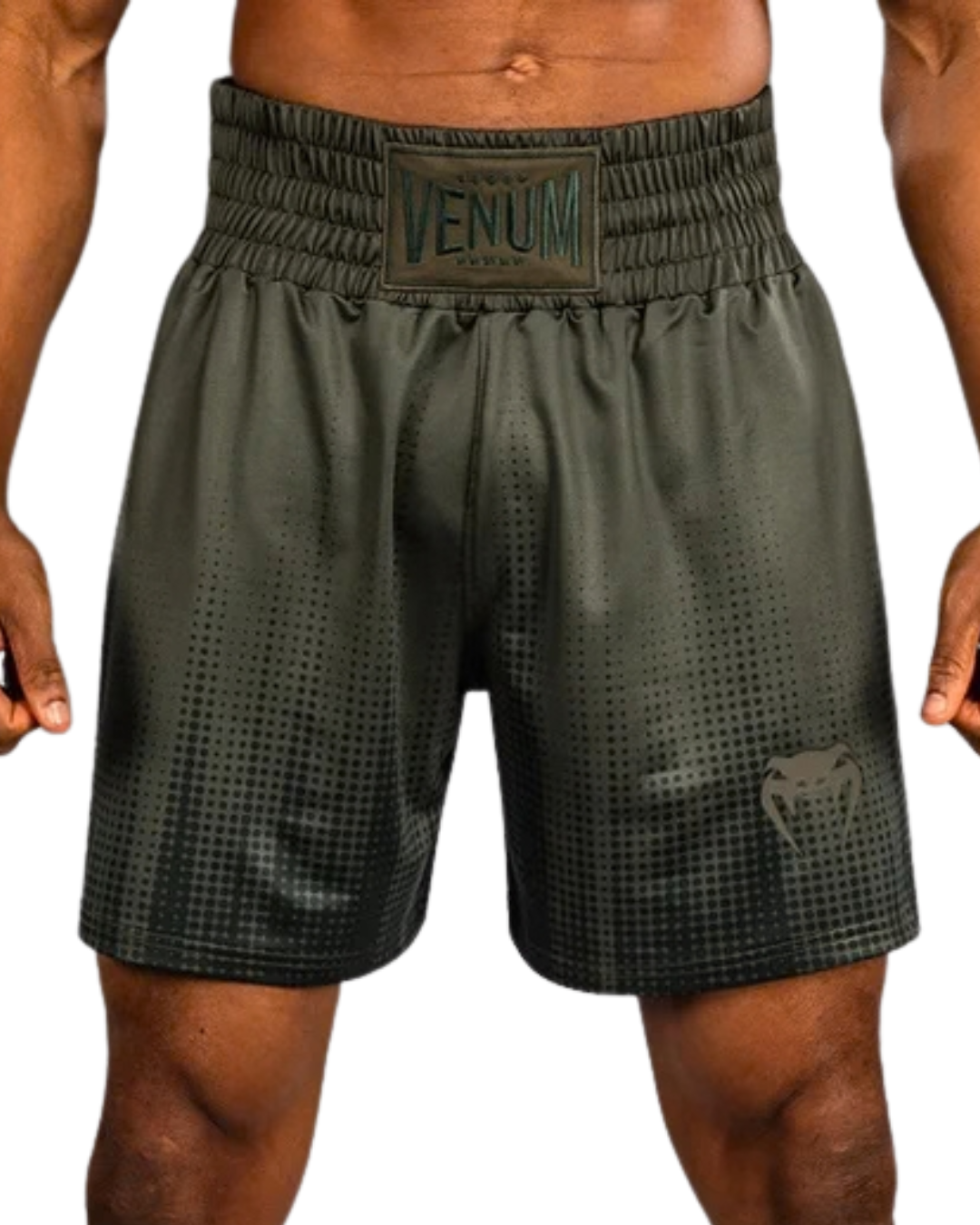 Venum Stealth Fightshorts – Khaki/Dark Green | Lightweight Performance – MMA & Grappling Fit