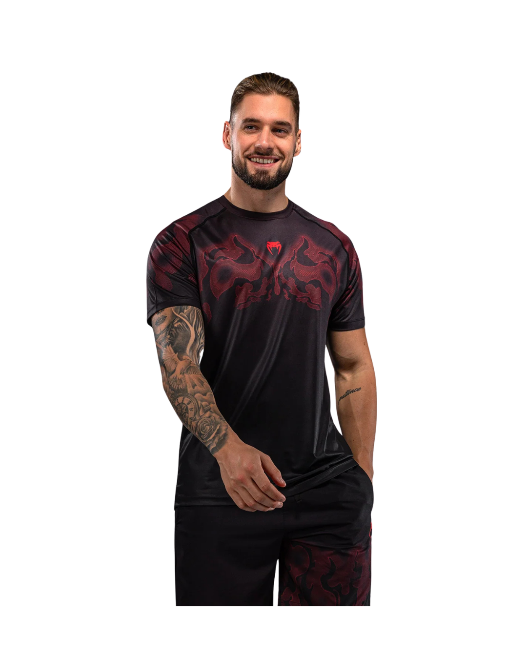Venum Spectre Dry-Tech T-Shirt – Black/Red