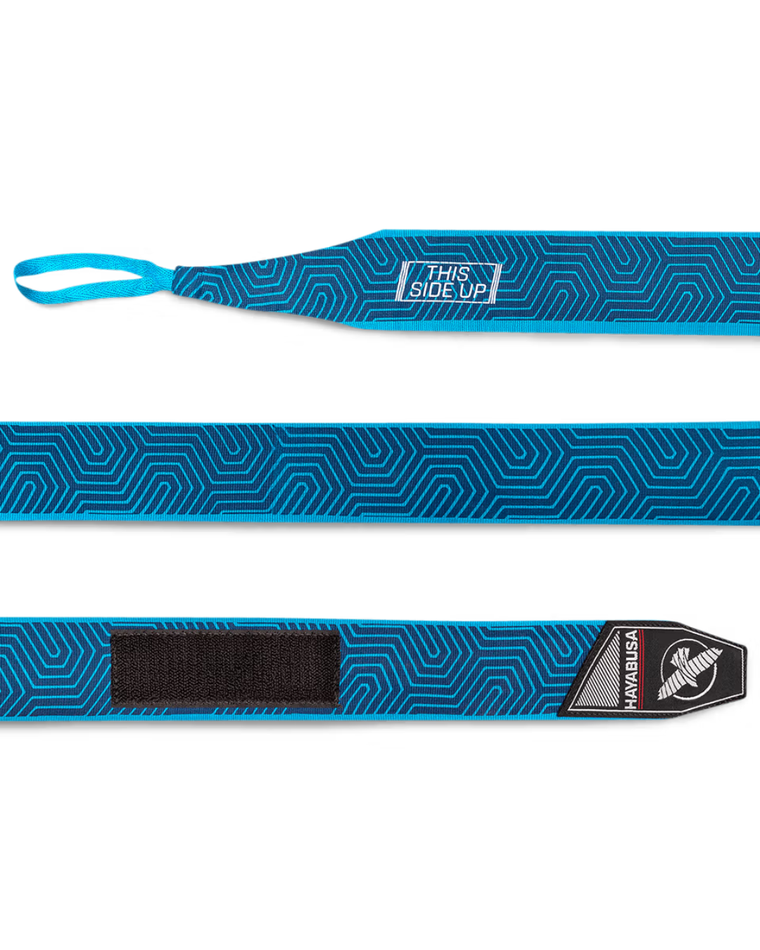 HAYABUSA PERFECT STRETCH HANDWRAPS BLUE GEO STANDARD