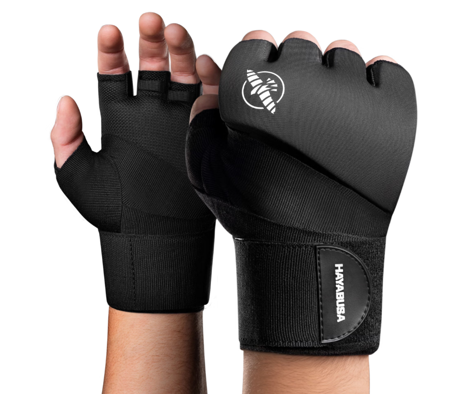 Hayabusa Elite Quick Gel Hand Wraps – Black