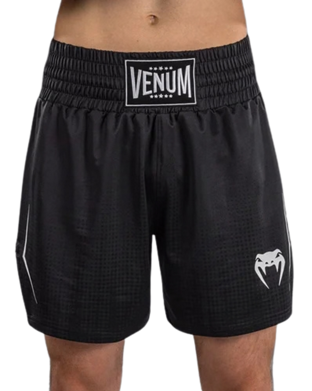 Venum Stealth Boxing Shorts – Black/White