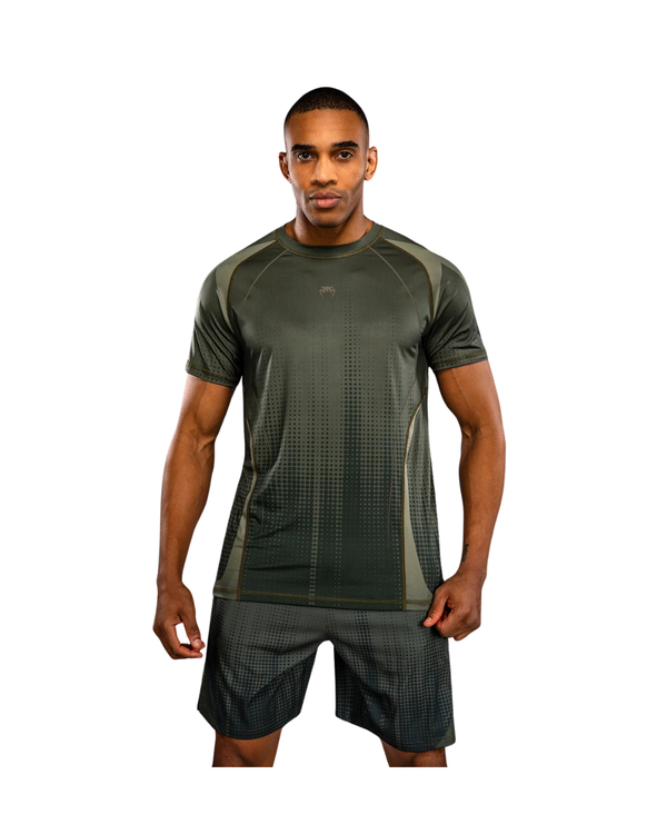Venum Stealth Dry-Tech T-Shirt – Khaki/Dark Green