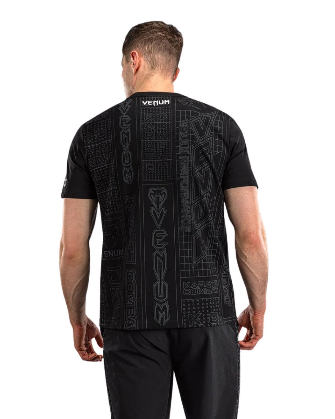Venum Karate Combat T-Shirt – Black/Grey