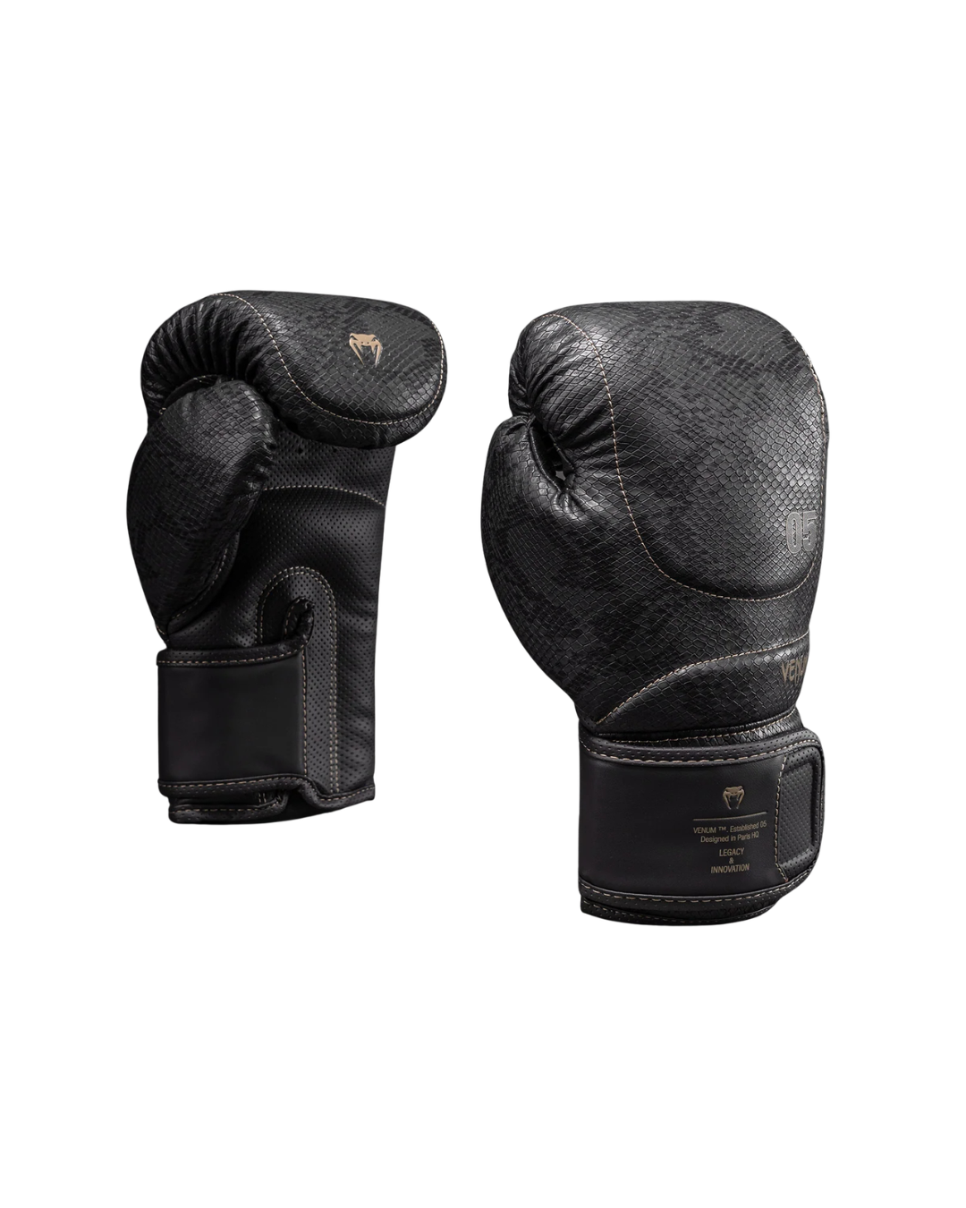 Venum Impact Evo Scales Boxing Gloves – Dark Grey