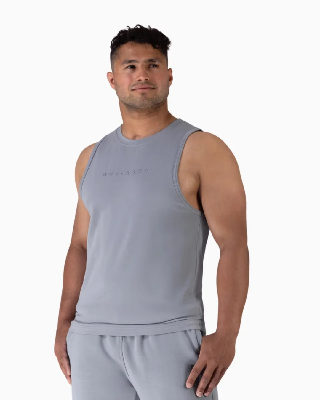 HAYABUSA Essential Heavyweight Tank – Grey | Unisex