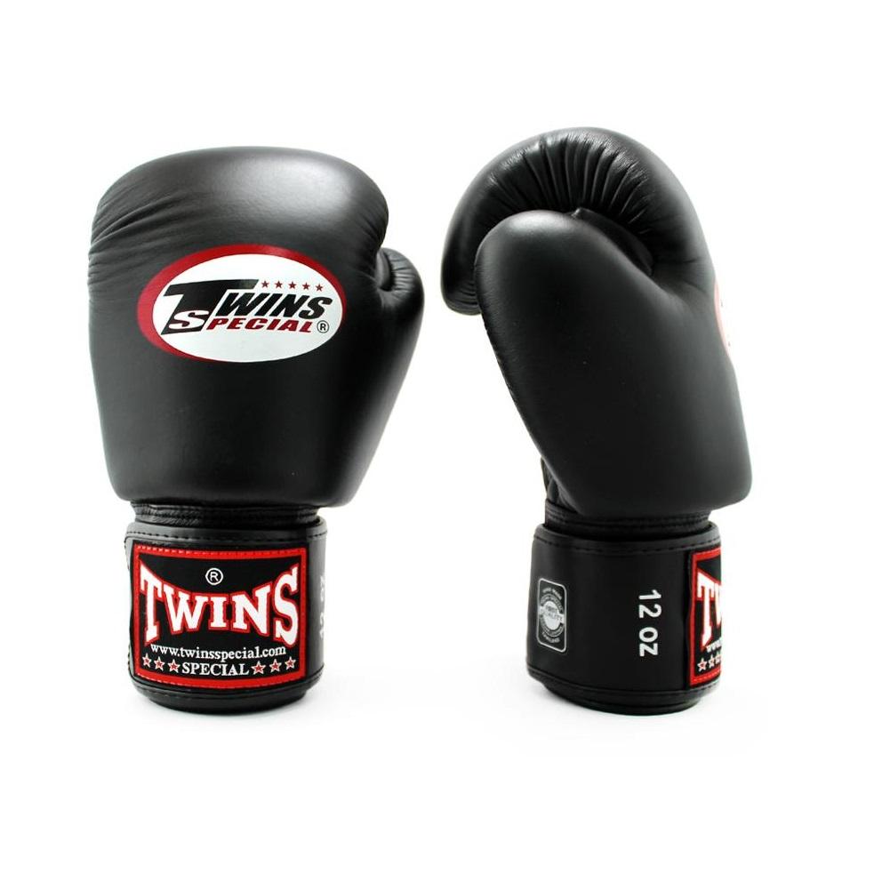 Twins Special BGVL3 Boxing Gloves Black Left Side