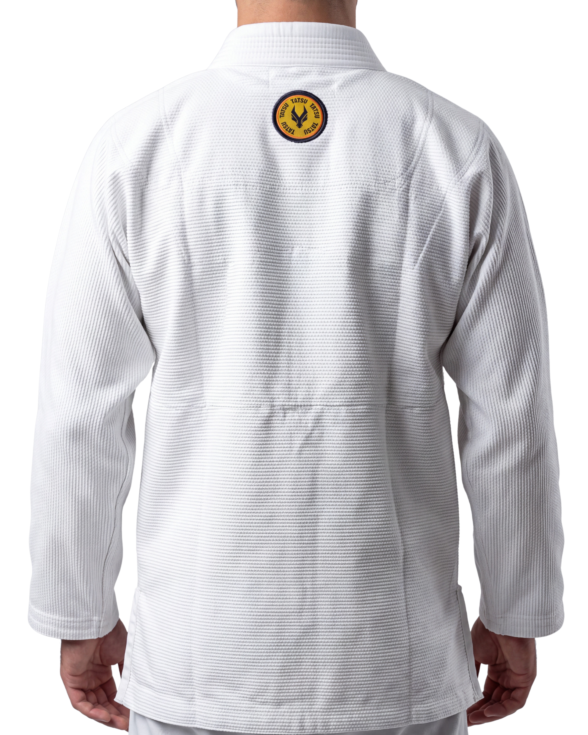 TATSU FEARLESS BJJ Gi – White | Premium Pearl Weave - Adults