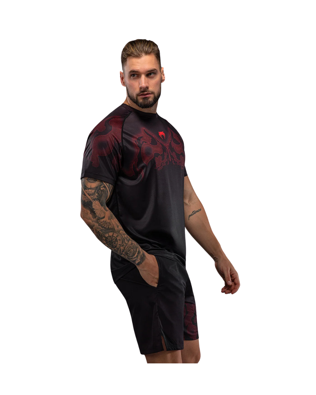 Venum Spectre Dry-Tech T-Shirt – Black/Red