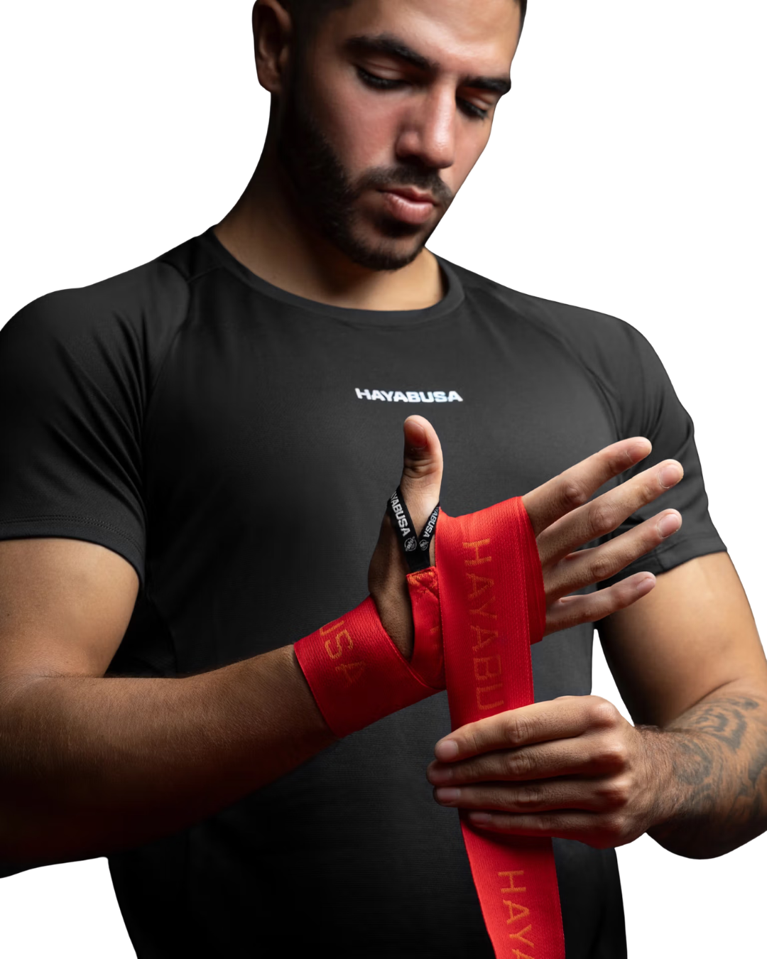 HAYABUSA DELUXE HANDWRAPS RED STANDARD