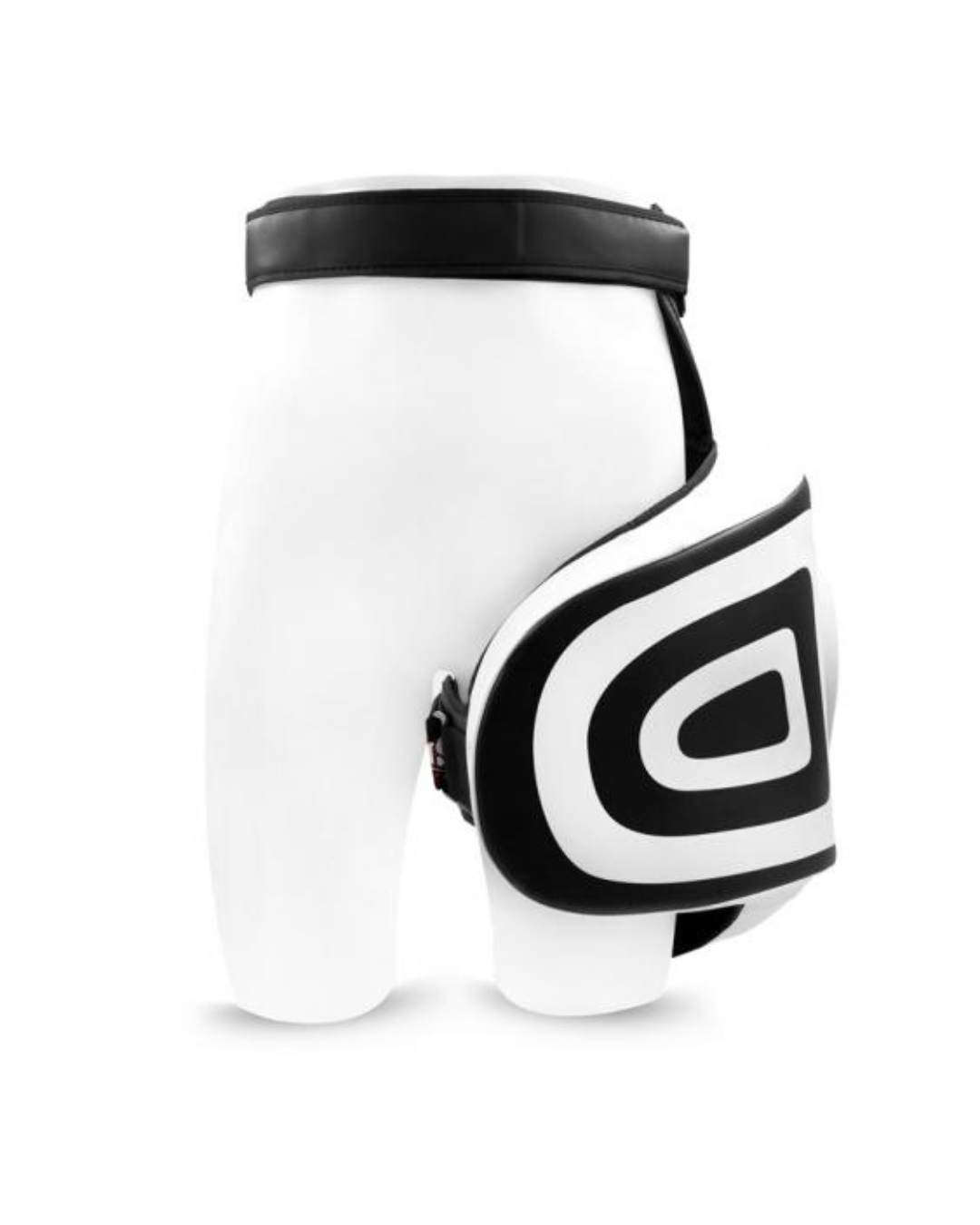Twins Special TTS2 Leather Thigh Protector – Black/White / Stand