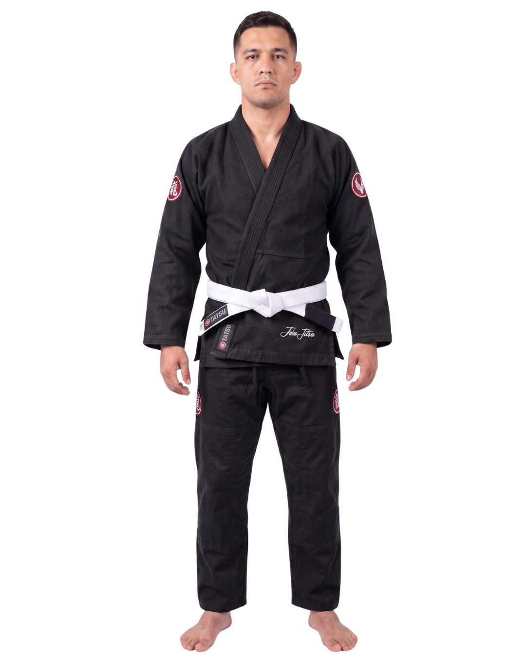 TATSU RONIN BJJ Gi Black – Pearl Weave | Adults & Kids
