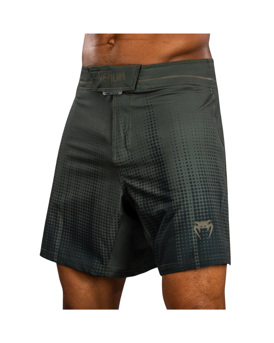 Venum Stealth MMA Fight Shorts – Khaki/Dark Green