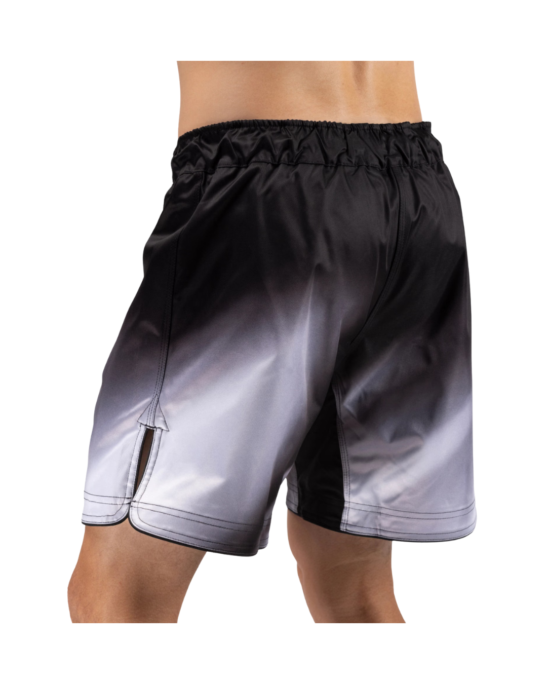 Hayabusa Men’s Apex 3/4 Thigh Fight Shorts – Black/White