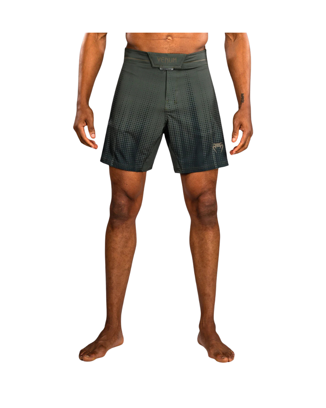 Venum Stealth MMA Fight Shorts – Khaki/Dark Green
