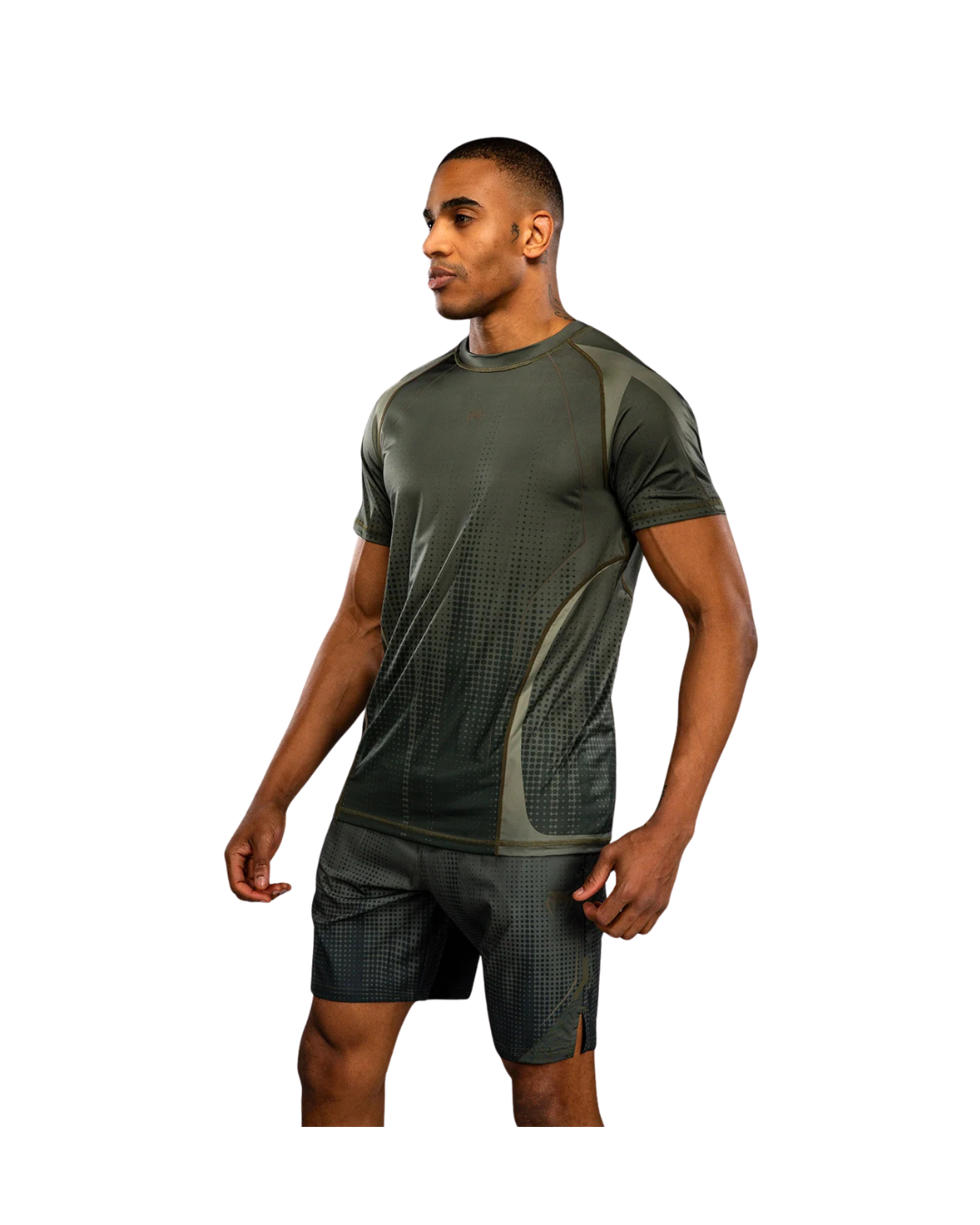 Venum Stealth Dry-Tech T-Shirt – Khaki/Dark Green