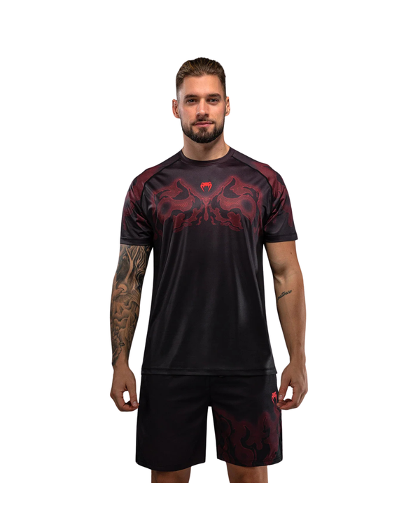 Venum Spectre Dry-Tech T-Shirt – Black/Red