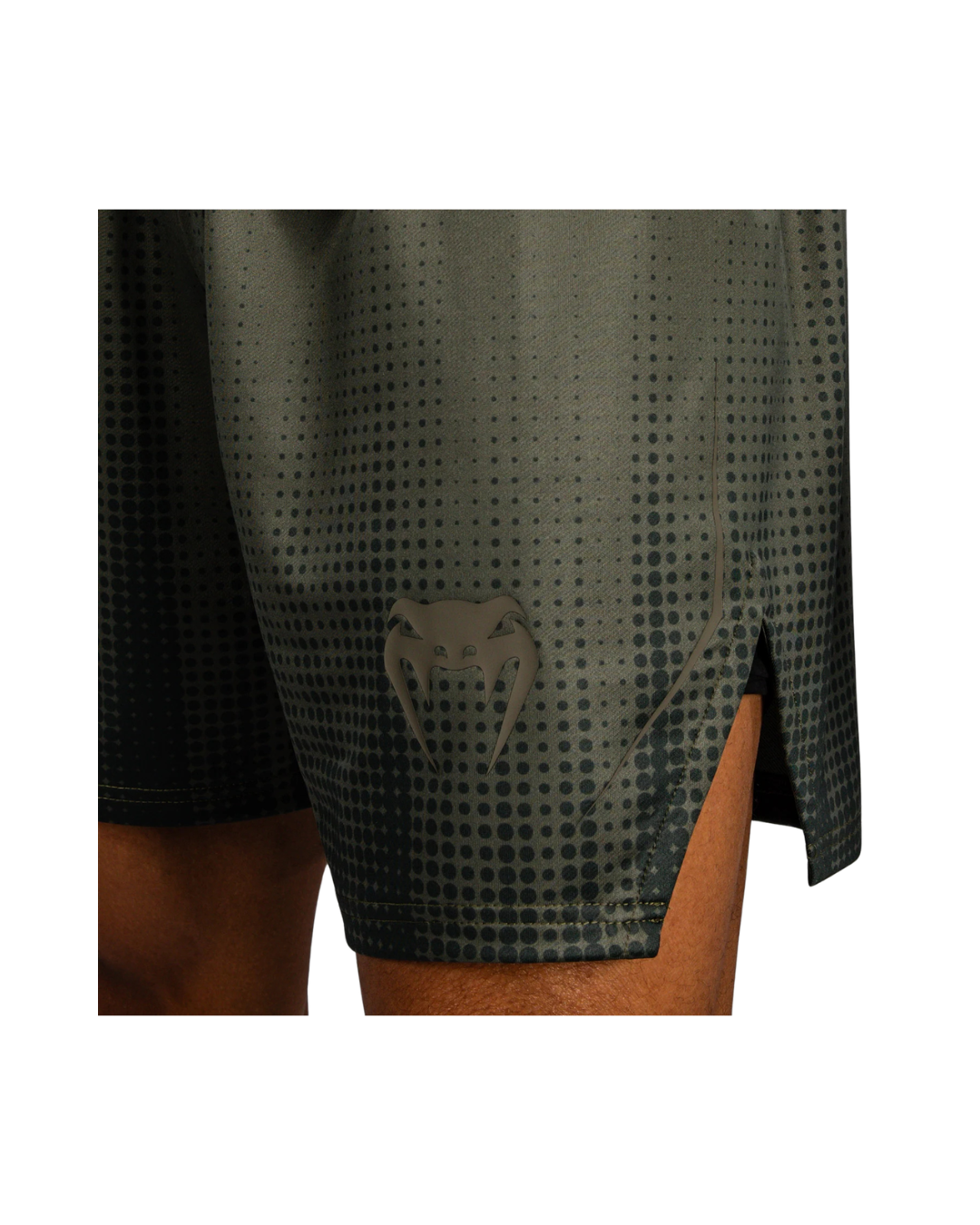 Venum Stealth Boxing Shorts – Khaki/Dark Green