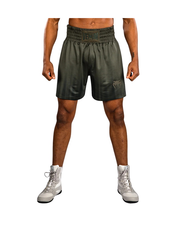 Venum Stealth Boxing Shorts – Khaki/Dark Green