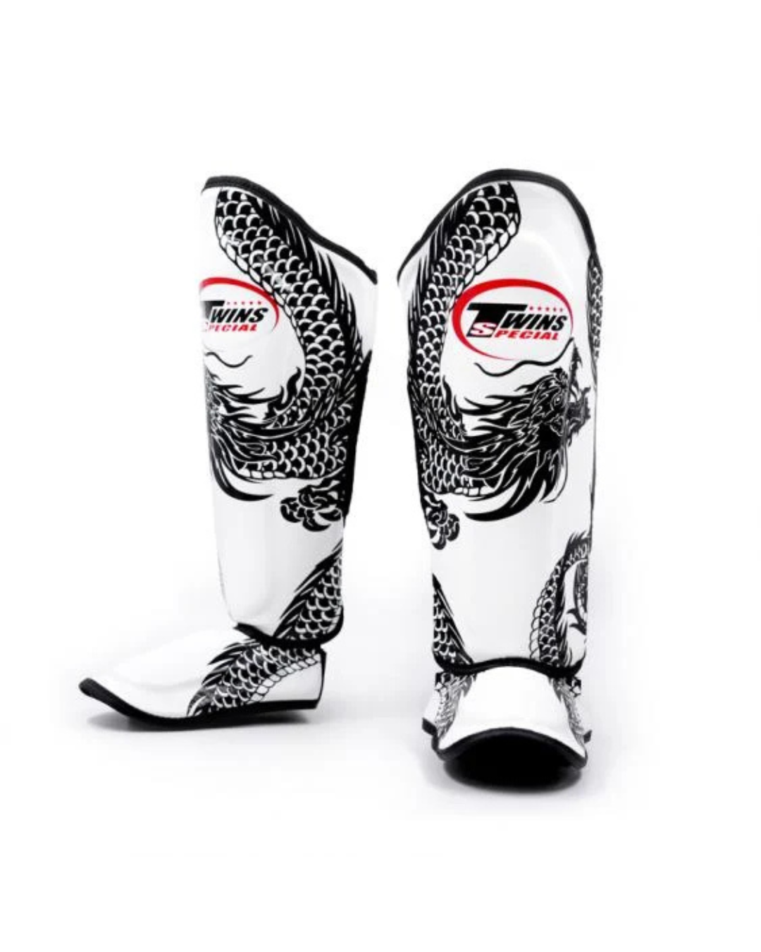 Twins Special FSGL10-49 Fancy Shin Guards – Flying Dragon White/