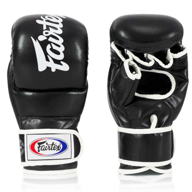 Fairtex FGV18 Super Sparring Grappling Gloves – Black  Premium M