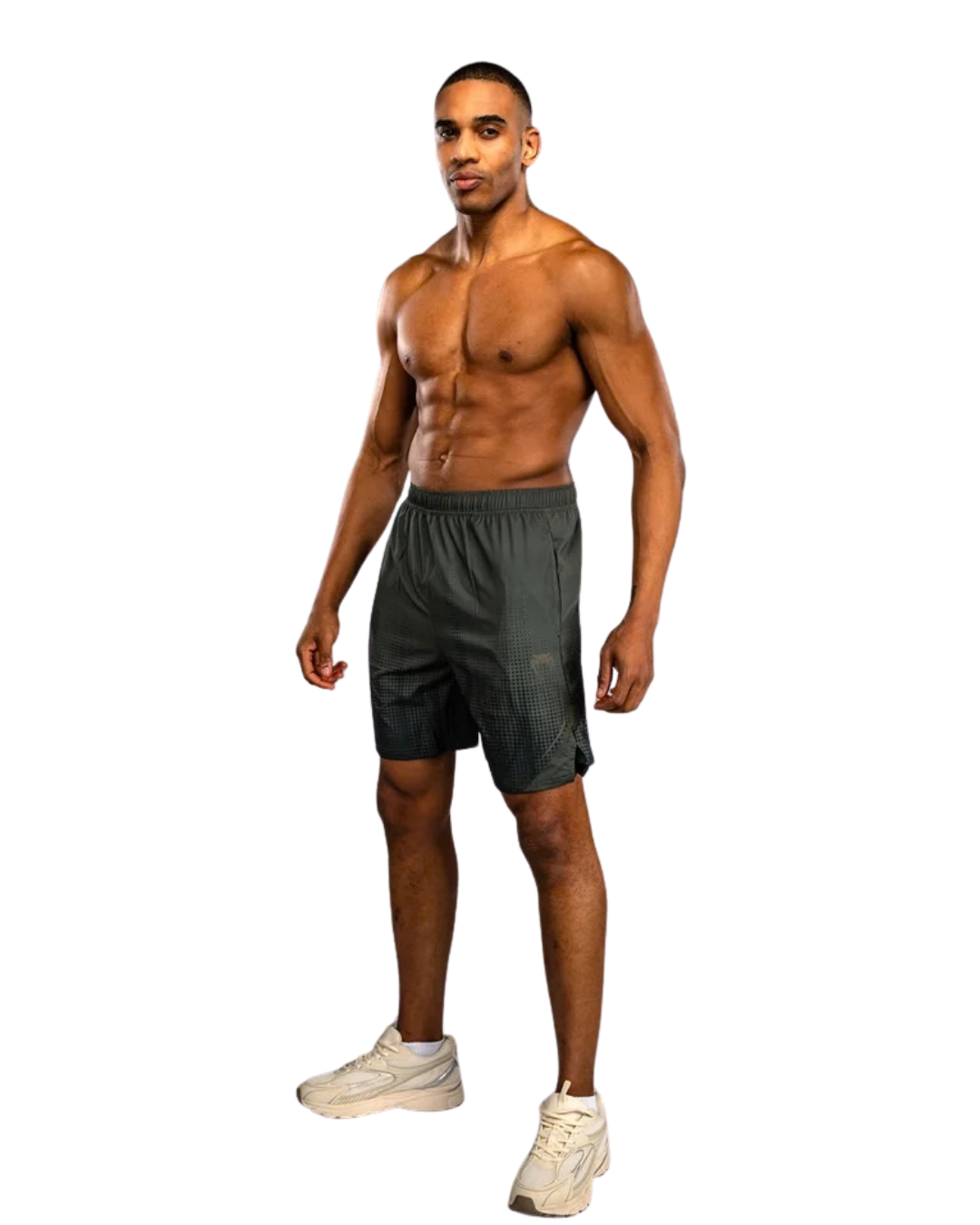 Venum Stealth Training Shorts – Khaki/Dark Green | Lightweight Performance – Athletic Fit