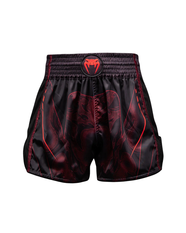 Venum Spectre Muay Thai Shorts – Black/Red