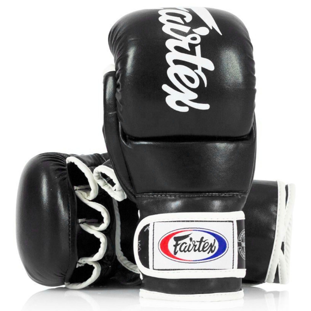 Fairtex FGV18 Super Sparring Grappling Gloves – Black  Premium M