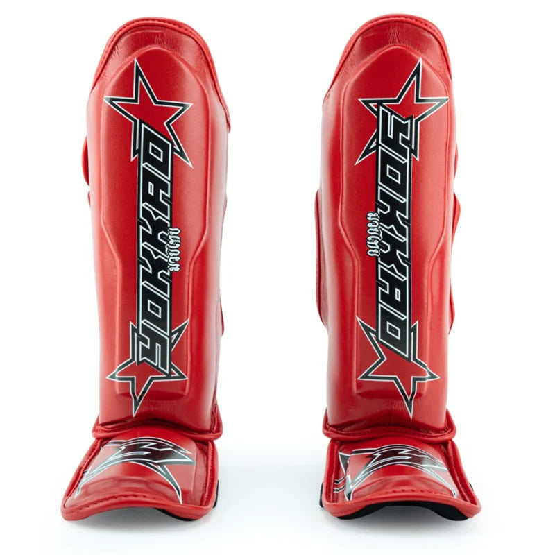 INSTITUTION SHIN GUARDS - RED