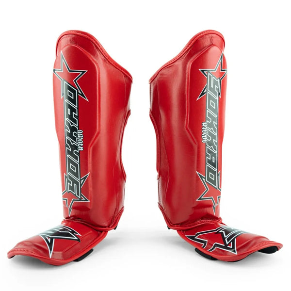 INSTITUTION SHIN GUARDS - RED