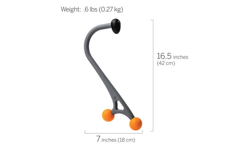 ACUCURVE CANE GREY BACK SIDE