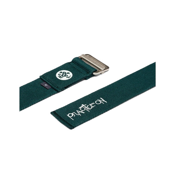 ALIGN YOGA STRAP 8FT DEEP SEA LEFT SIDE