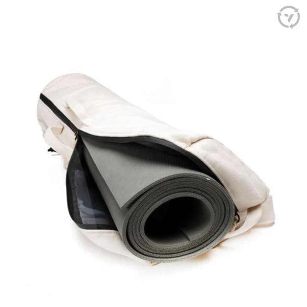 AVANI YOGA BAG NATURAL COTTON LEFT SIDE