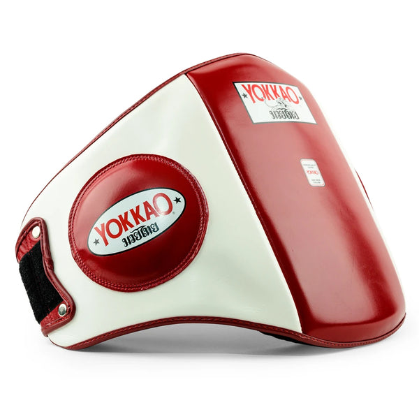 BELLY PAD RED WHITE LEFT SIDE