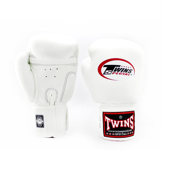 BGVL3 BOXING GLOVES WHITE FRONT SIDE