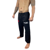 BJJ PANTS 2022 BLACK LEFT SIDE