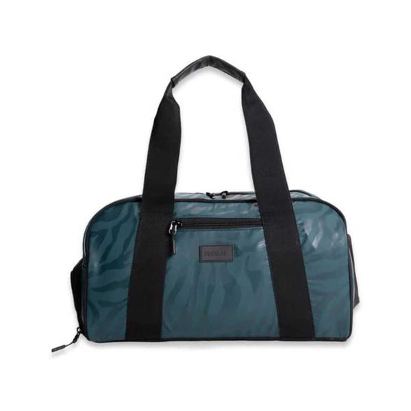 BURNER GYM DUFFEL FOREST ZEBRA FRONT SIDE