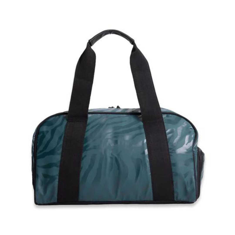 BURNER GYM DUFFEL FOREST ZEBRA BACK SIDE