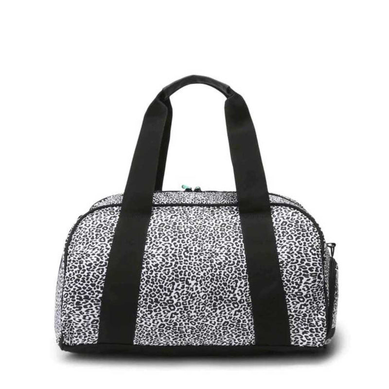 BURNER GYM DUFFEL LEOPARD BACK SIDE