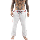 COMPLITE BJJ GI WHITE LEFT SIDE
