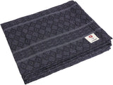 COTTON YOGA BLANKET THUNDER FRONT SIDE