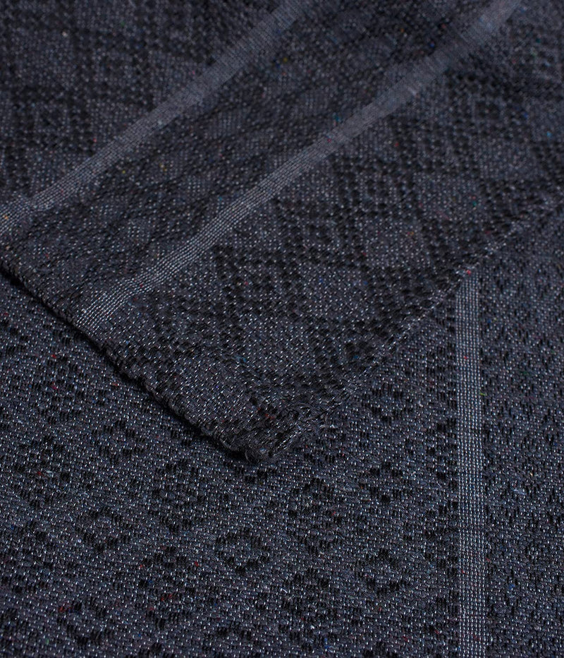 COTTON YOGA BLANKET THUNDER TOP SIDE