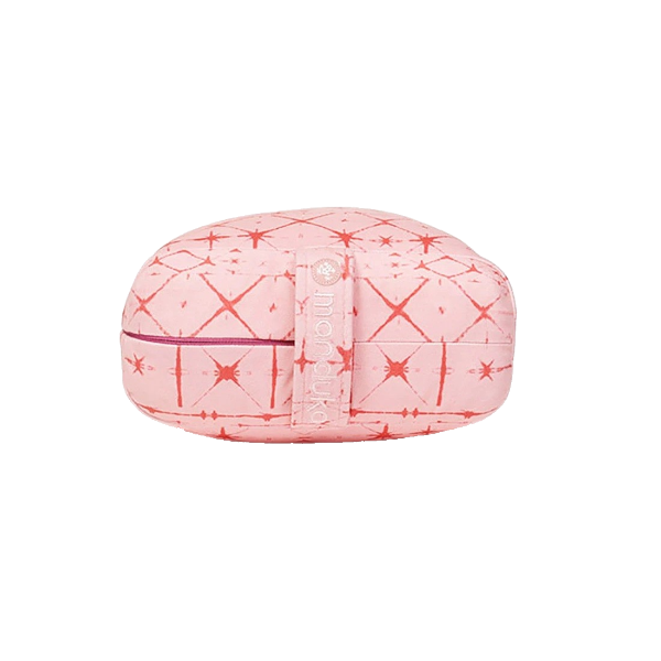 ENLIGHT RECTANGULAR BOLSTER STAR DYE CORAL LEFT SIDE