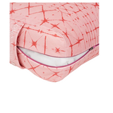 ENLIGHT RECTANGULAR BOLSTER STAR DYE CORAL RIGHT SIDE