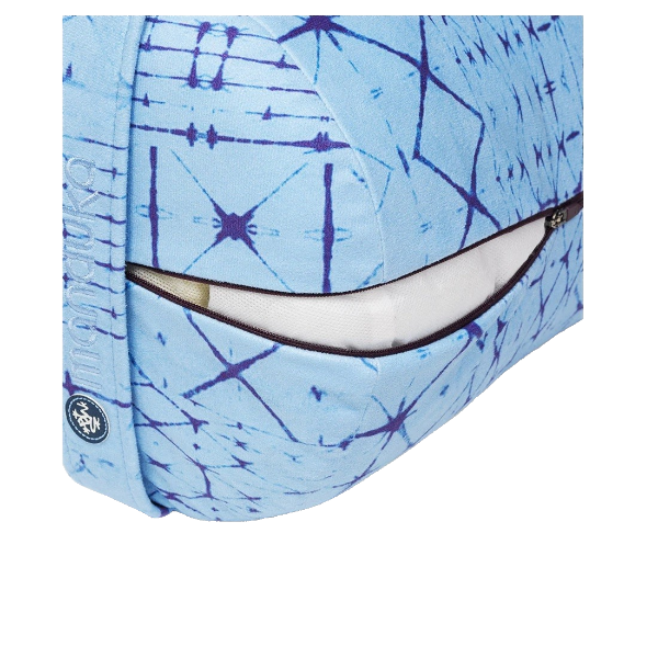 ENLIGHT ROUND BOLSTER STAR DYE CLEAR BLUE LEFT SIDE