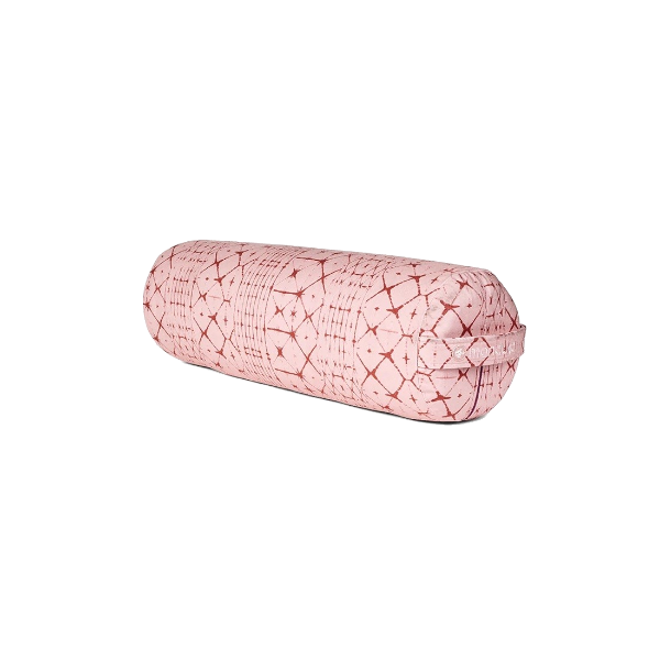 ENLIGHT ROUND BOLSTER STAR DYE CORAL FRONT SIDE