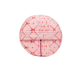 ENLIGHT ROUND BOLSTER STAR DYE CORAL RIGHT SIDE