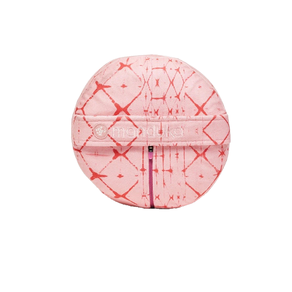 ENLIGHT ROUND BOLSTER STAR DYE CORAL RIGHT SIDE
