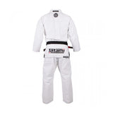 ESTILO 6.0 BJJ GI WHITE BLACK BACK SIDE