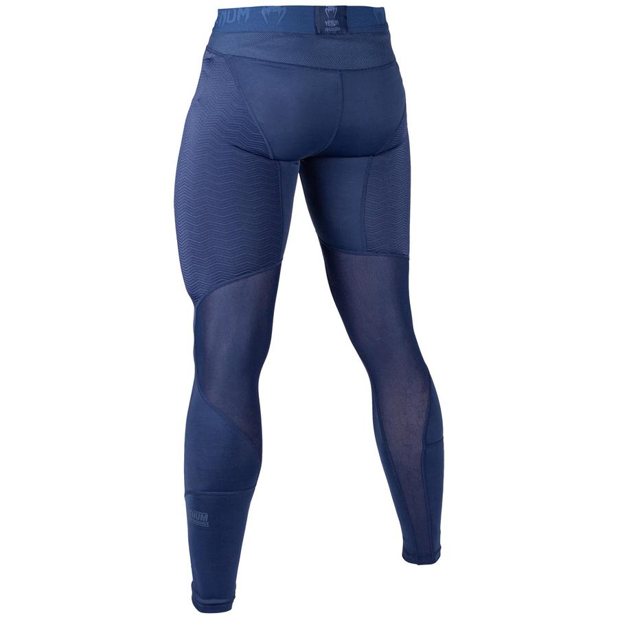 G-FIT COMPRESSSION TIGHTS NAVY BACK SIDE