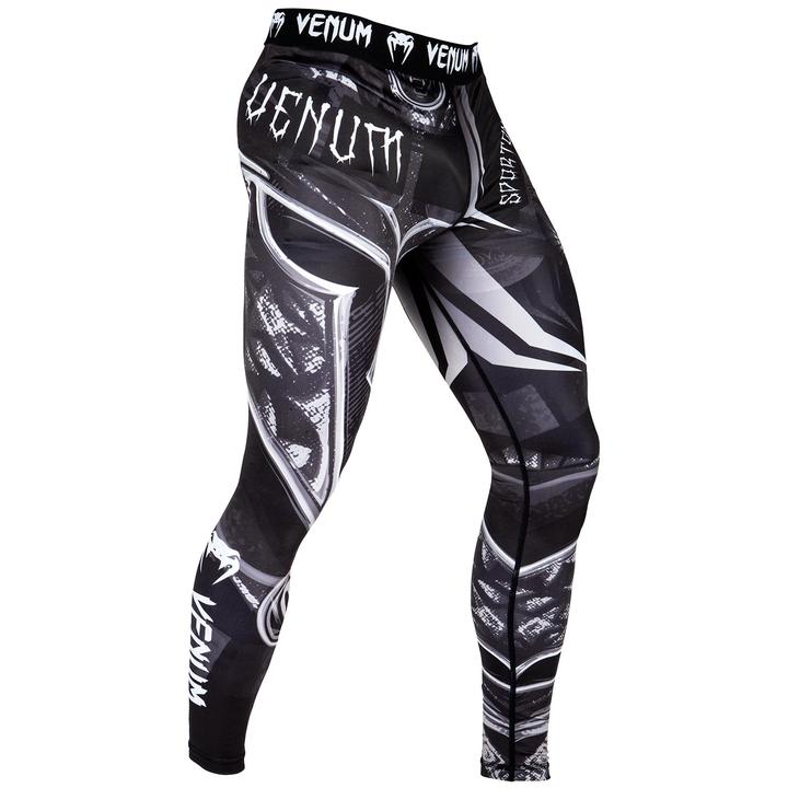 GLADIATOR 3.0 SPATS BLACK WHITE FRONT SIDE